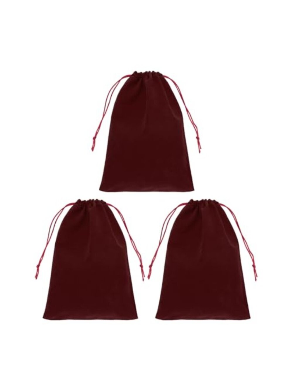 Velvet Drawstring Gift Bags 9x6.6 Jewelry Pouches Party Favor Bags
